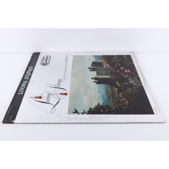 Living Strings Play All The Music From Camelot 1961 LP Record CAS 657 Rockaway - Picture 4 of 16